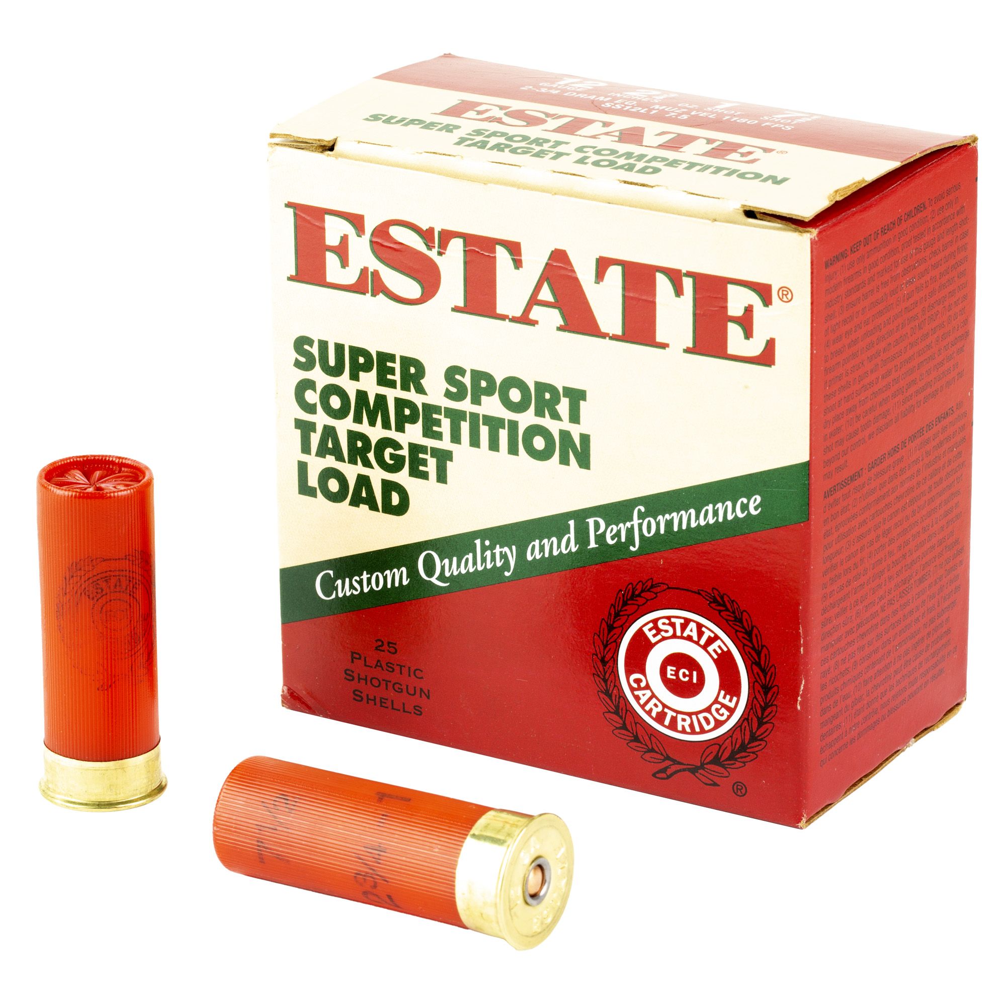 FED EST SS 12GA 2.75″ #7.5 1 OZ 25/