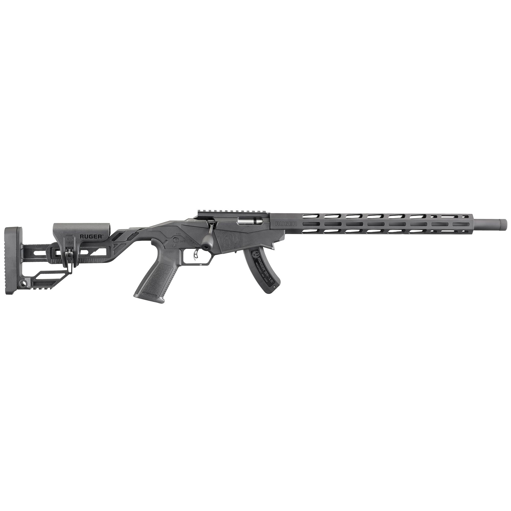 RUGER PREC RIMFIRE 22LR 15RD 18″ BLK