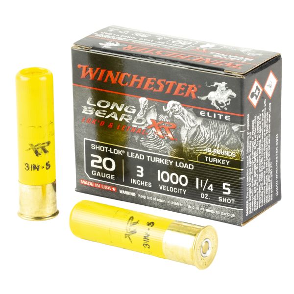 WIN LB XR TRKY 20GA 3″ #5 1.25OZ 10