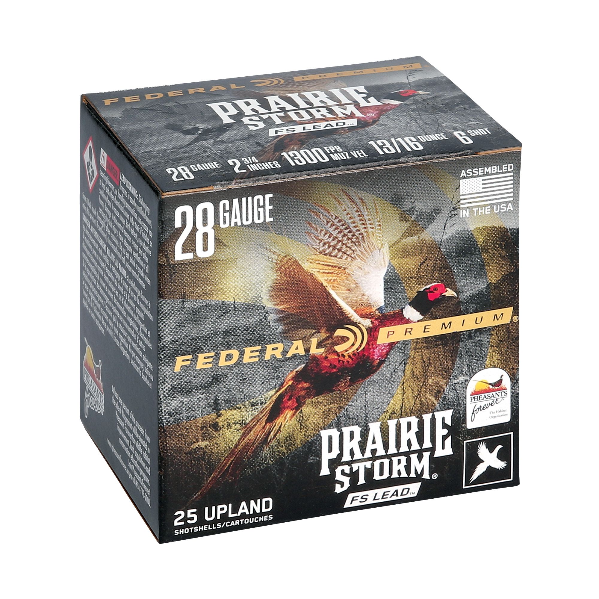 FED PR STORM 28GA 2.75″ #6 LD 25/250