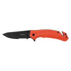 KERSHAW BARRICADE SRTD 3.5″ ORG/BLK