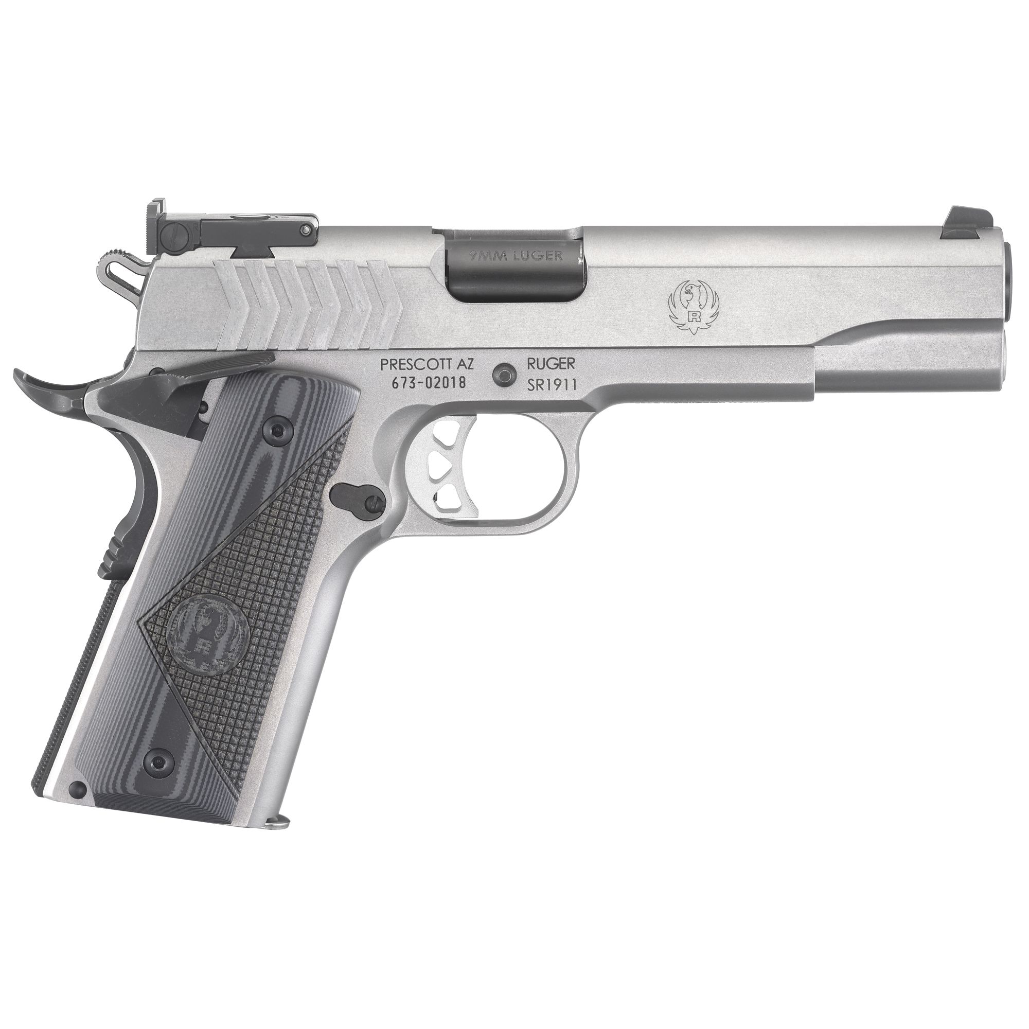 RUGER SR1911 TARGET 9MM 5″ STS 9RD