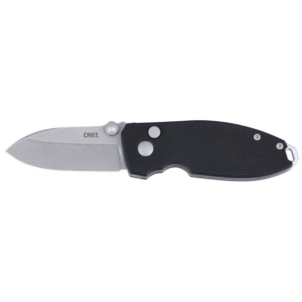 CRKT SQUID BUTTON LOCK 2.27″ BLK/SLV