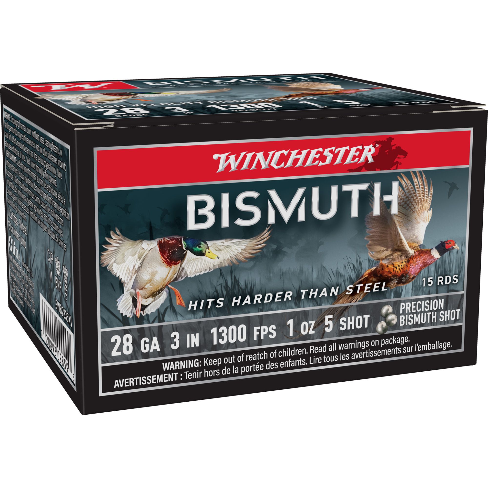 WIN BISMUTH 28GA 3″ #5 15/150