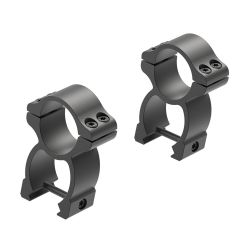 LEUP RFLMN G2 1″ RINGS SEE THRU HI