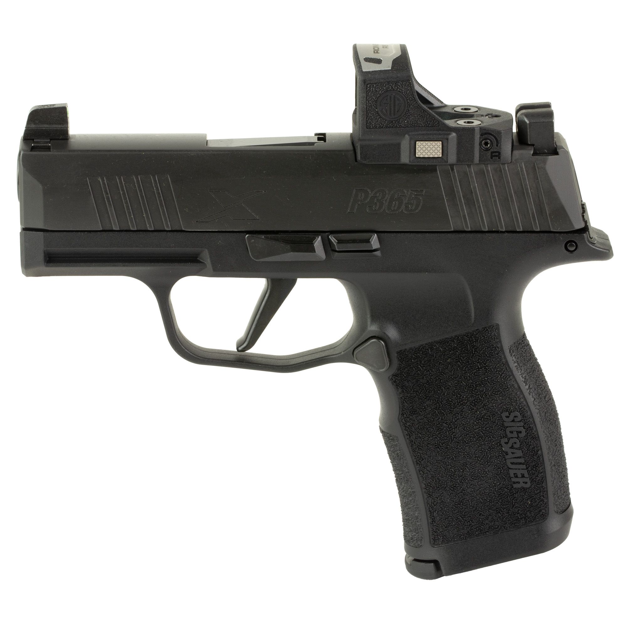 SIG P365X 9MM 3.1″ 12RD BLK ROMEO-RS