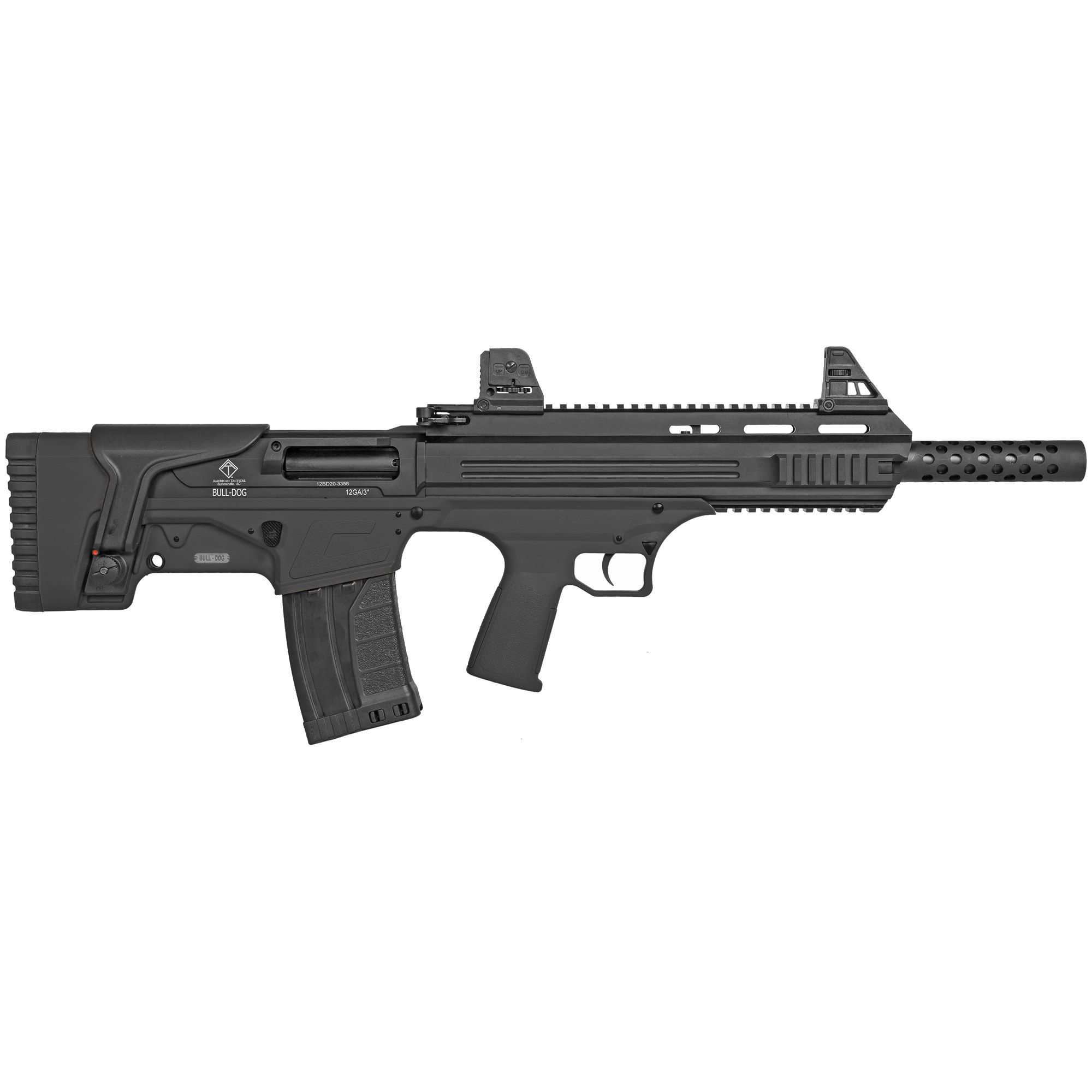 ATI BULLDOG 12GA 18.5″ 5RD BLK