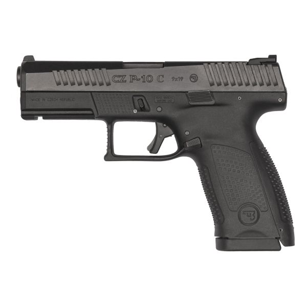 CZ P-10C 9MM 4″ BLK 10RD OPTIC READY