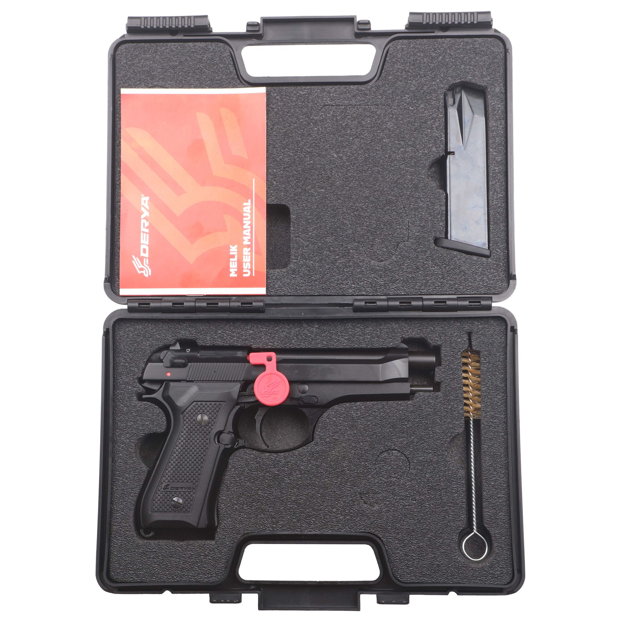 DERYA MELIK 9MM 4.9″ 17RD BLK