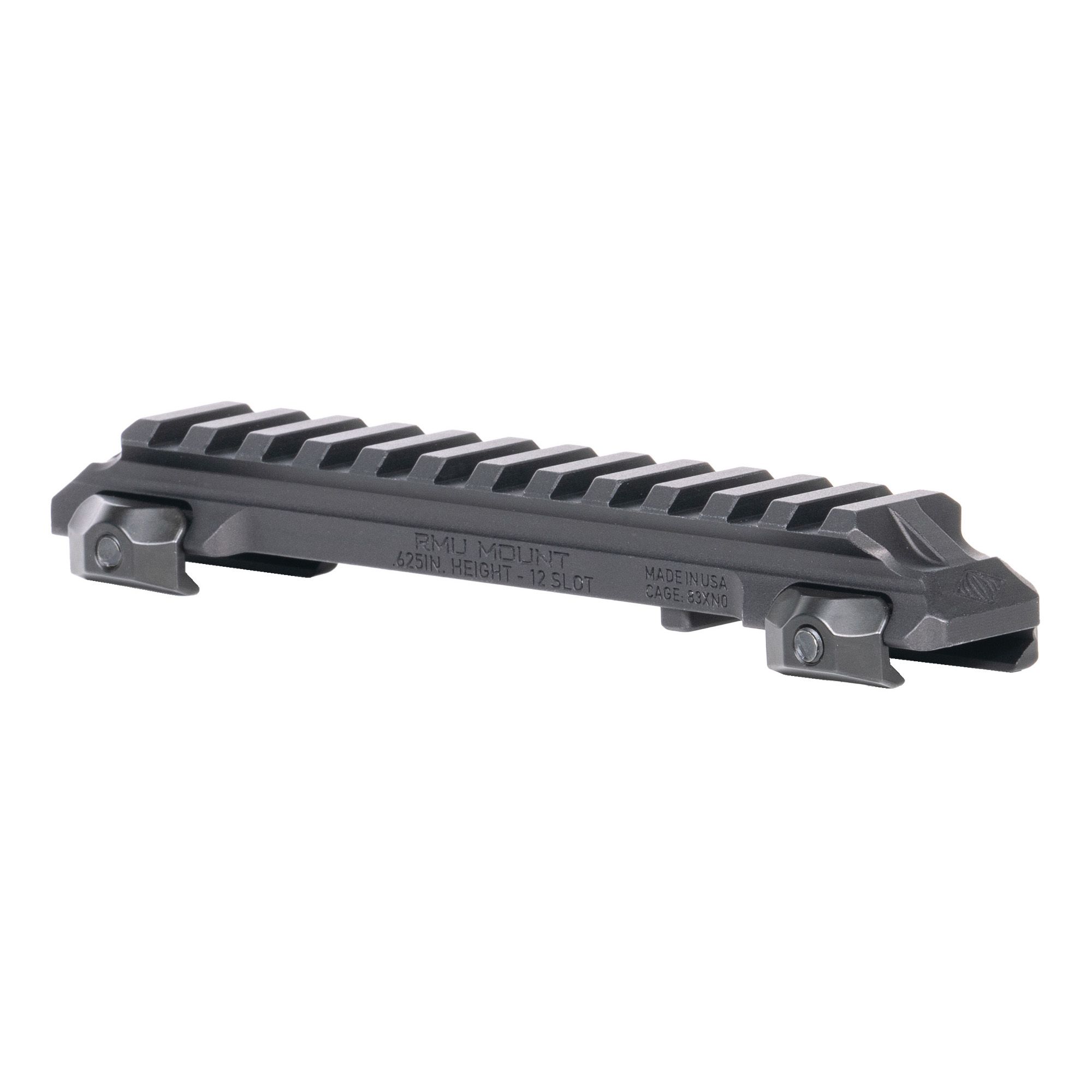REPTILIA RMU MOUNT 12 SLOT .625″ BLK