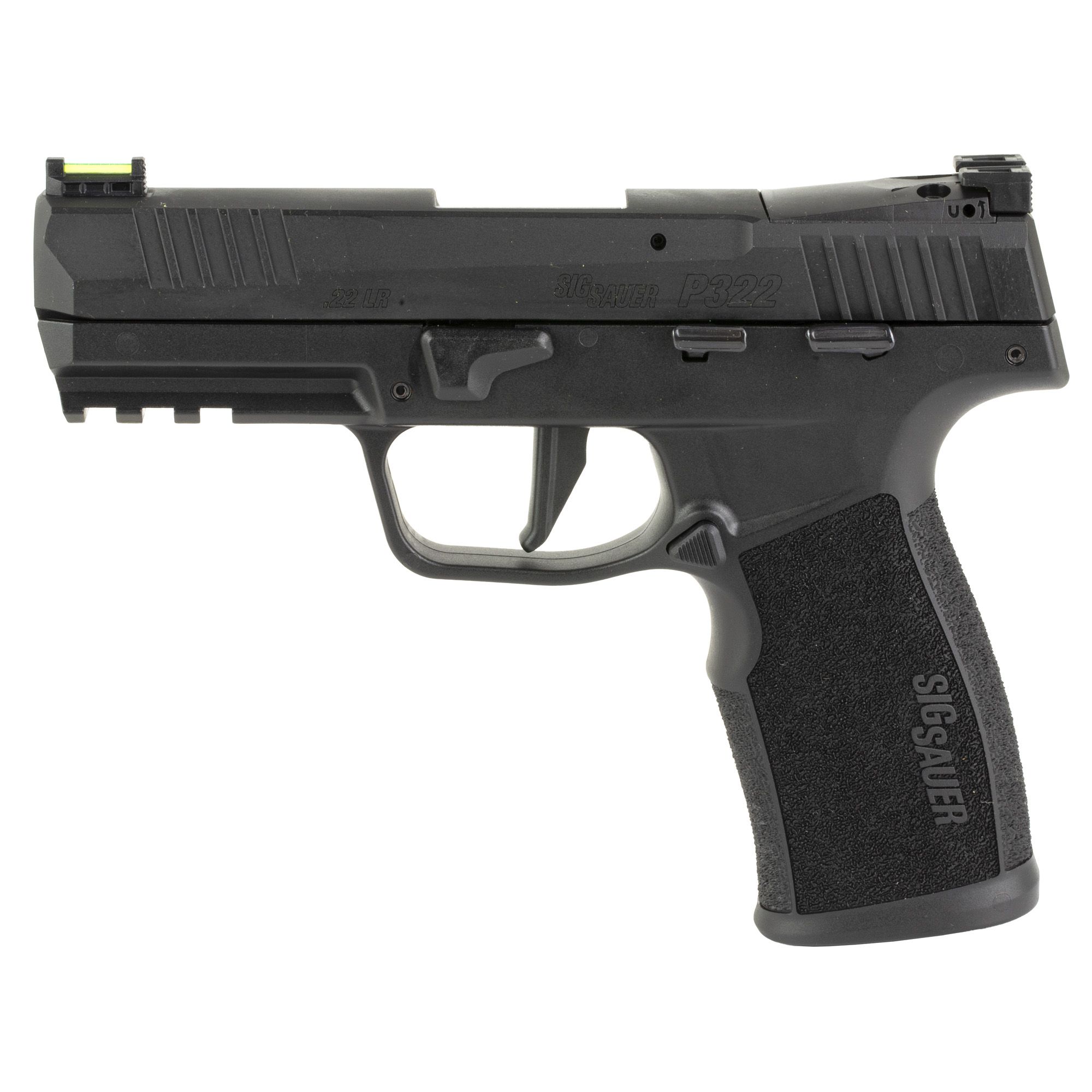 SIG P322 22LR 4″ 10RD BLK MA COMP