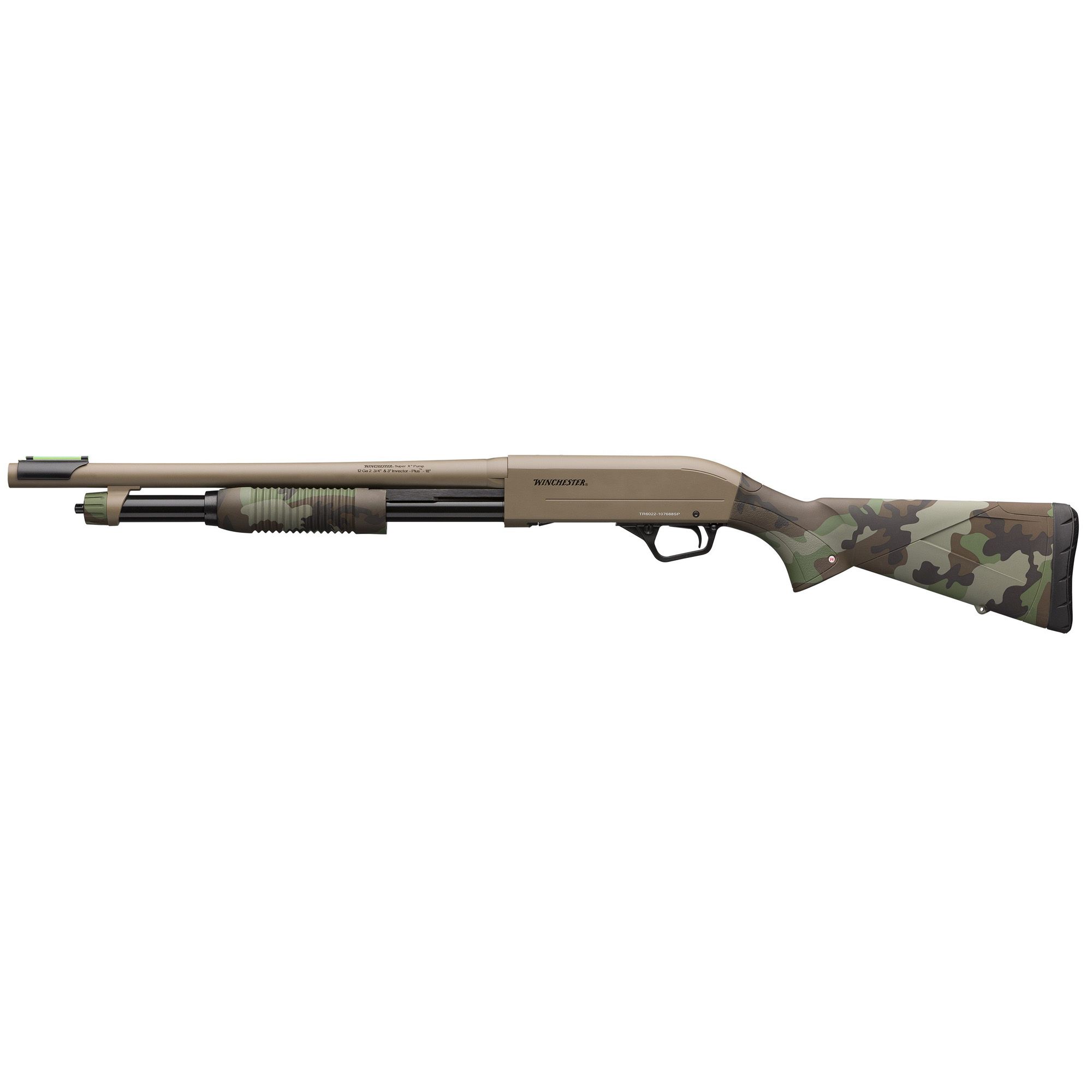 WIN SXP DEFENDER 20GA 18″ FDE/WDLND