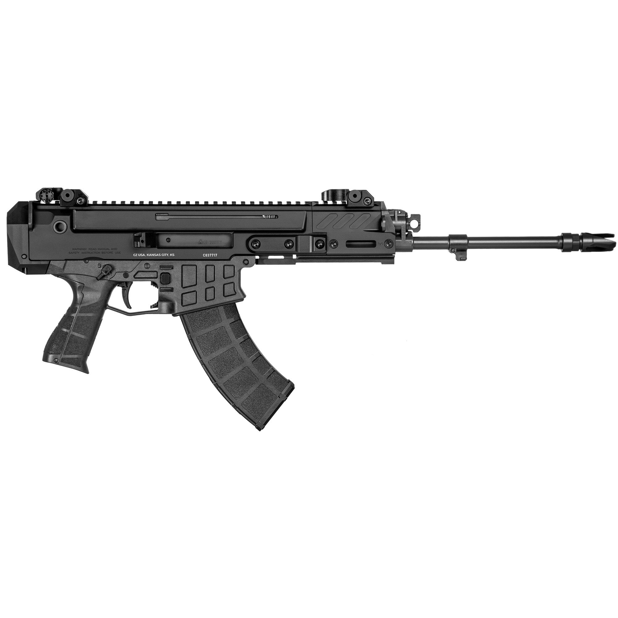 CZ BREN 2 MS PSTL 762 14.17″ 30RD BK