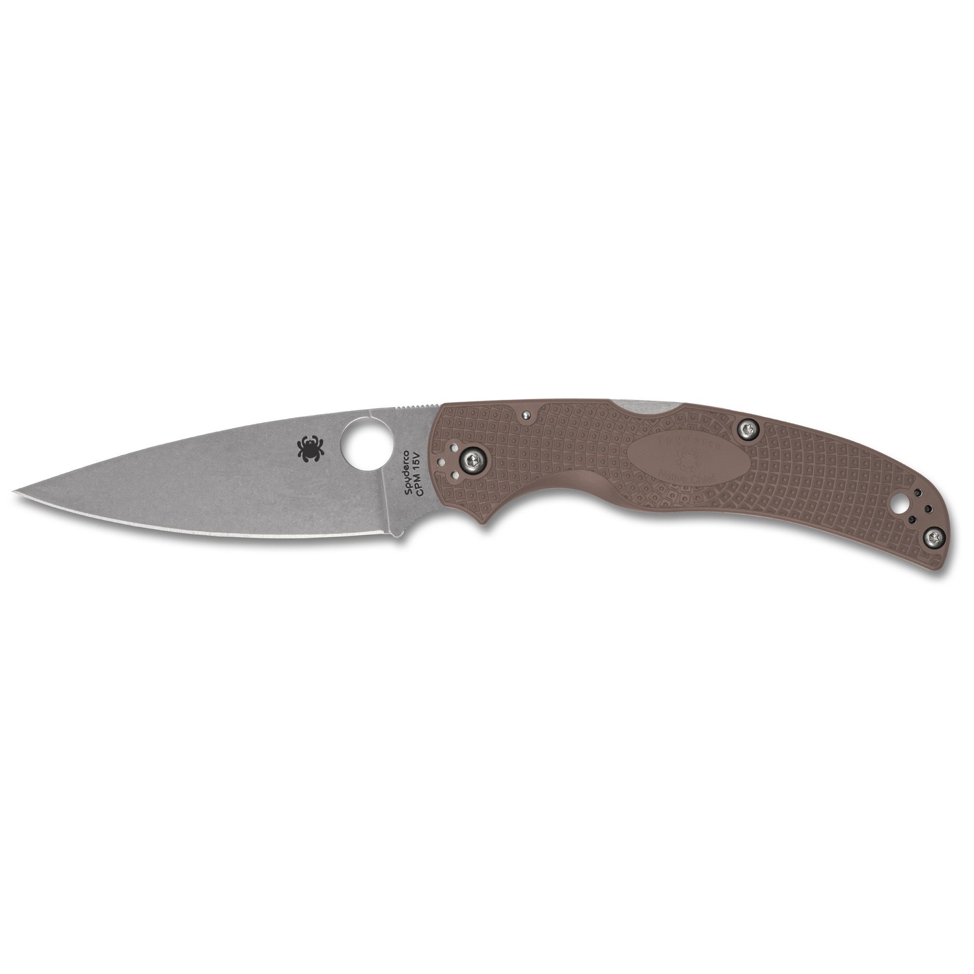 SPYDERCO NATIVE CHIEF LW 4.02″ BRN